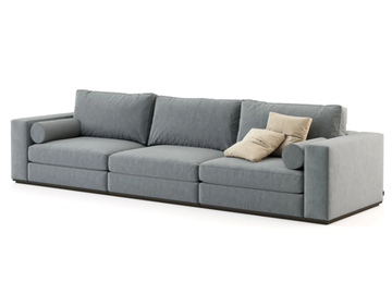 FORTUNE - 3 seater velvet sofa by Stylish Club - view 2